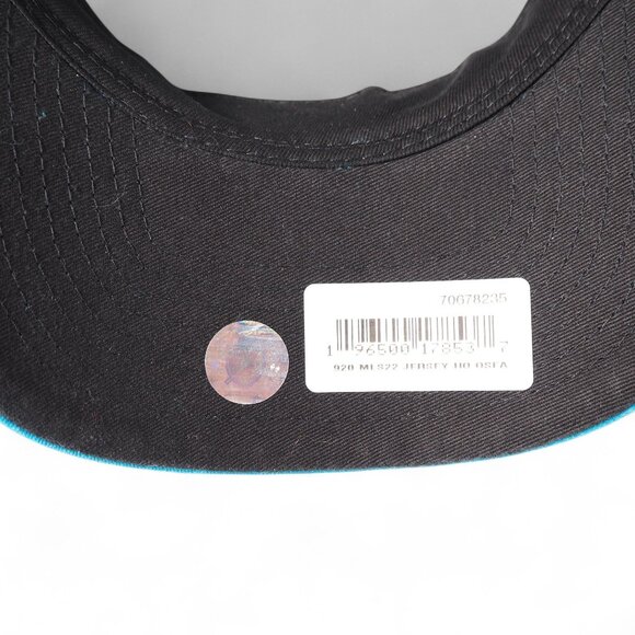 New Era 9TWENTY Charlotte Football Club Soccer 2022 Strapback Hat Blue OS - Picture 8 of 8